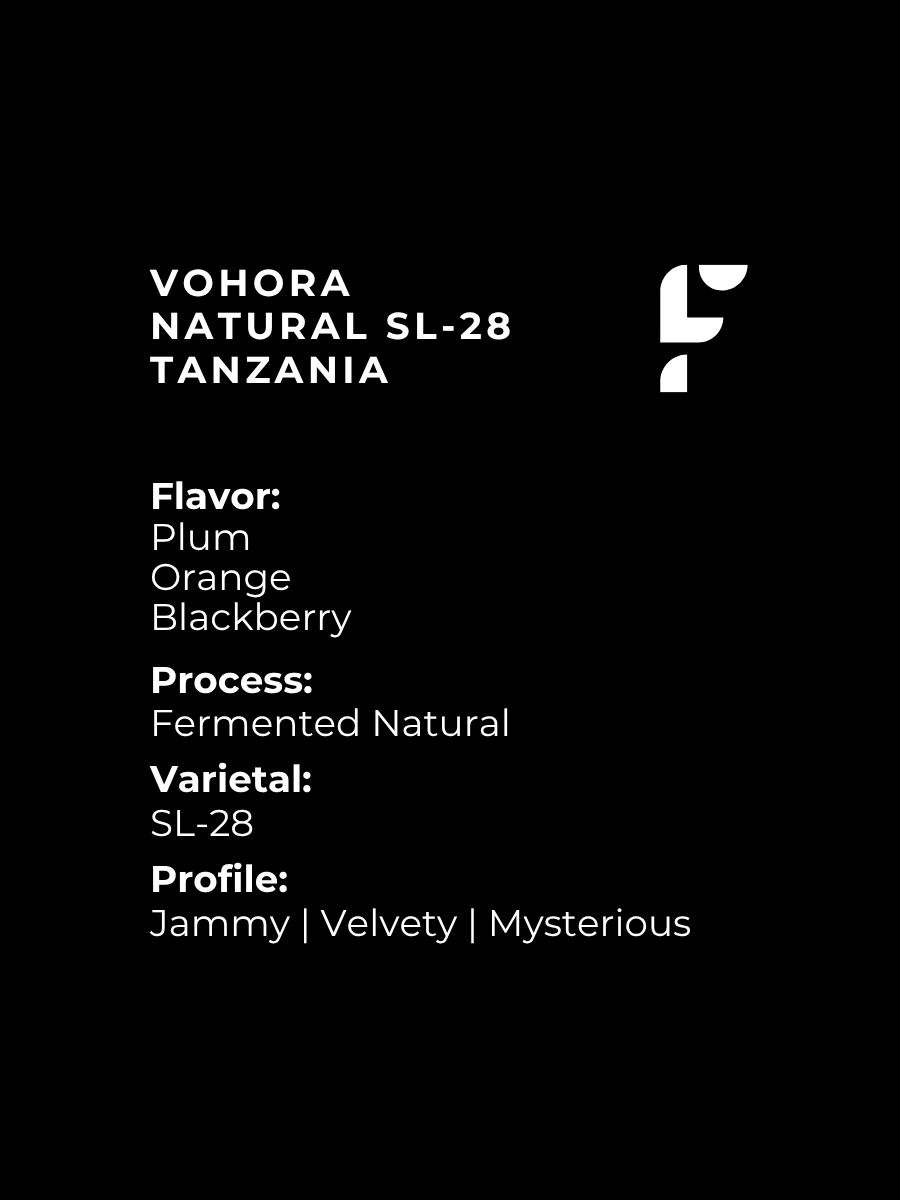 Vohora Natural SL-28 Tanzania