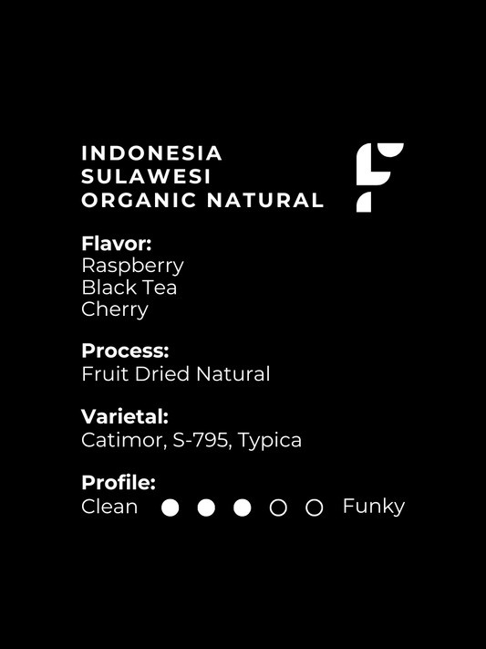 Indonesia Sulawesi Organic Natural